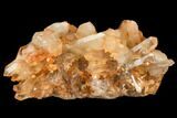 Tangerine Quartz Crystal Cluster - Madagascar #107075-1